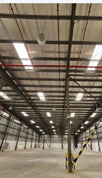 The existing empty warehouse